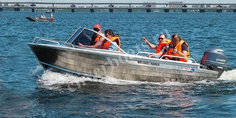 Алюминиевая лодка 455 Coast Runner